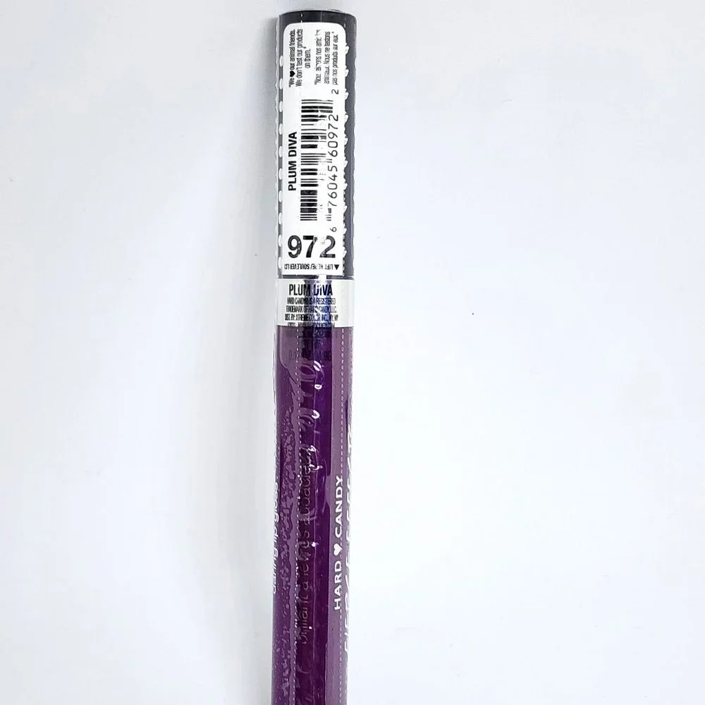 Hard Candy Fierce Effects Lip Gloss - PLUM DIVA #972 Purple